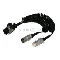 Propojovací kabel 15pólový 2×7 4,5 m KOV