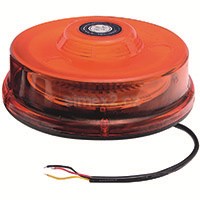 Maják oranžový UFO na pevno, 48× LED, 24 W, 70×165 mm