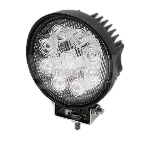 Světlo pracovní 1755 lumenů, 9× LED, 115×115×40 mm