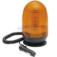 Maják oranžový magnetický, 80× LED, 12 W, 205×140 mm