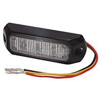 Výstražné světlo oranžové predátor 2000, 9–33 V, 3× LED, 9 W, 80×28×19 mm
