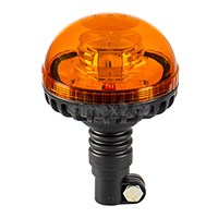 Maják oranžový na tyč pružný, 36× LED, 19 W, 193×125 mm