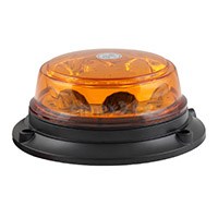 Maják oranžový na pevno, 8× LED, 24 W, 61×145 mm