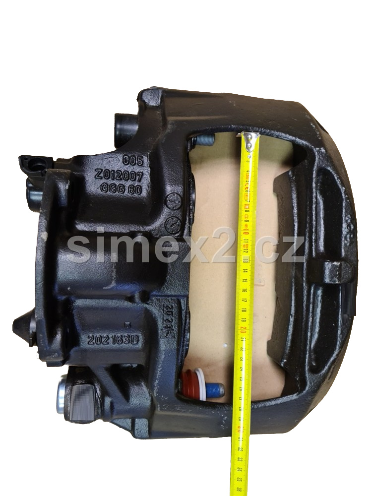 Brzdový třmen KNORR SB/SN 22,5" levý, repasovaný