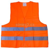 Výstražná vesta reflexní, oranžová
